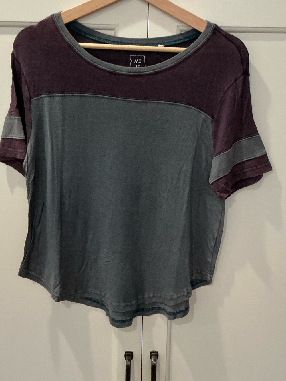 Me To We + Pacsun ColorBlock Top Sz S